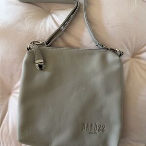 Women's Gray Crossbody Bag